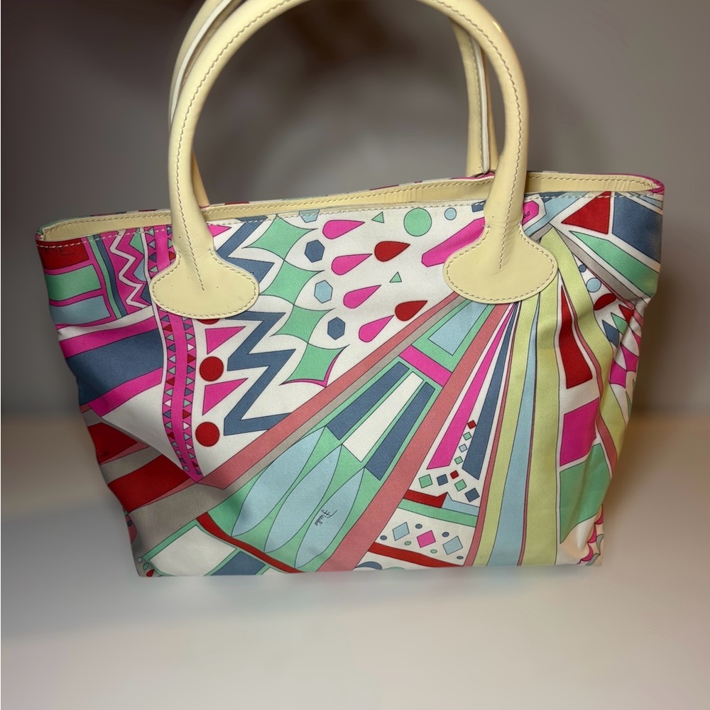 Vintage Emilio Pucci Summer Tote